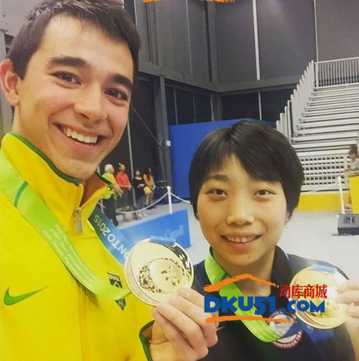 巴西小将 美国Wu Yue赢得约里奥运会乒乓球入场卷