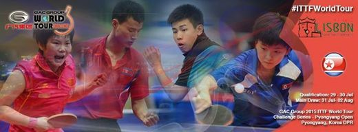 2015朝鲜乒乓球公开赛