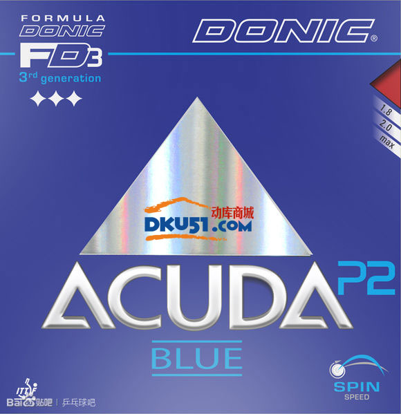 DONIC Acuda Blue P2