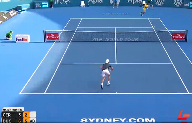 2016ATP悉尼网球公开赛比赛视频：达克沃斯VS塞万提斯