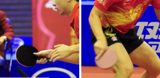 乒乓球技术图解：马龙动作的流畅衔接