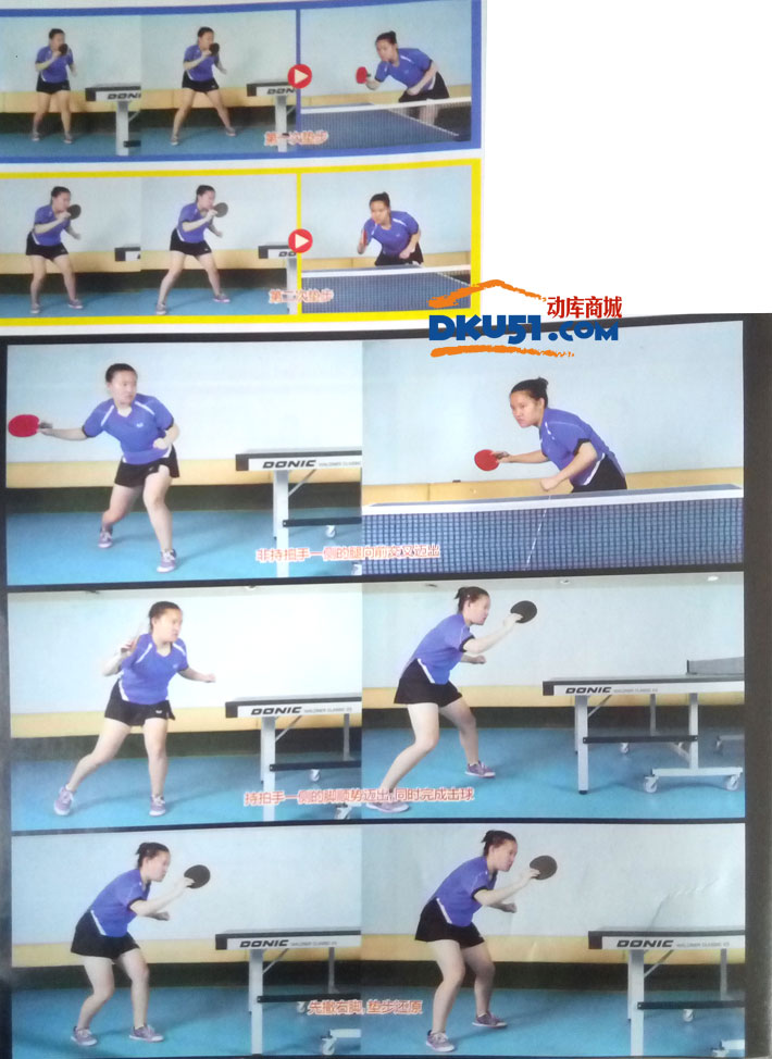 乒乓球技术图解：打比赛步伐不好，三步让你飞起来！