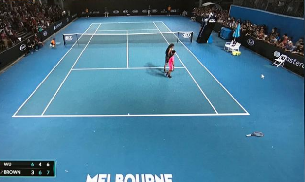 2018澳大利亚网球公开赛（澳网）资格赛：吴迪浪费4赛点 惜败布朗